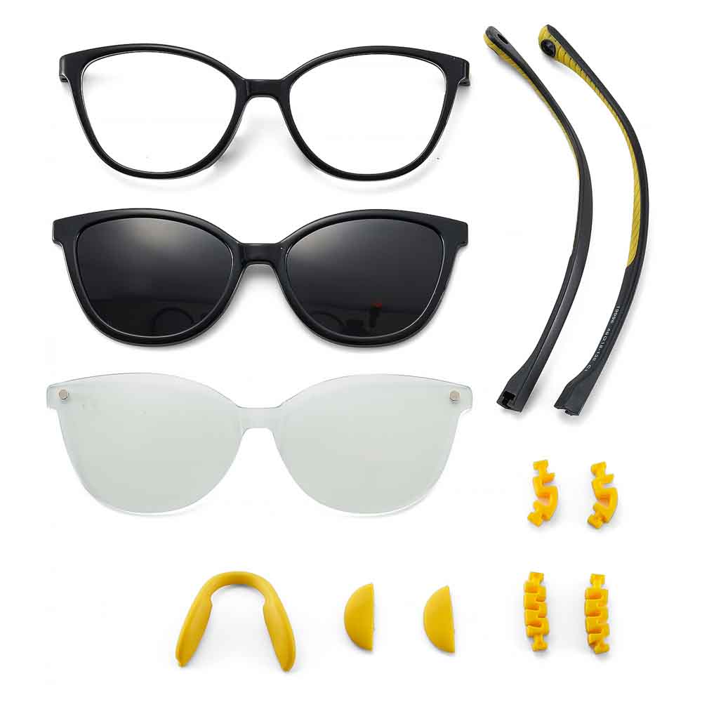 Lunette avec clip discount magnetique